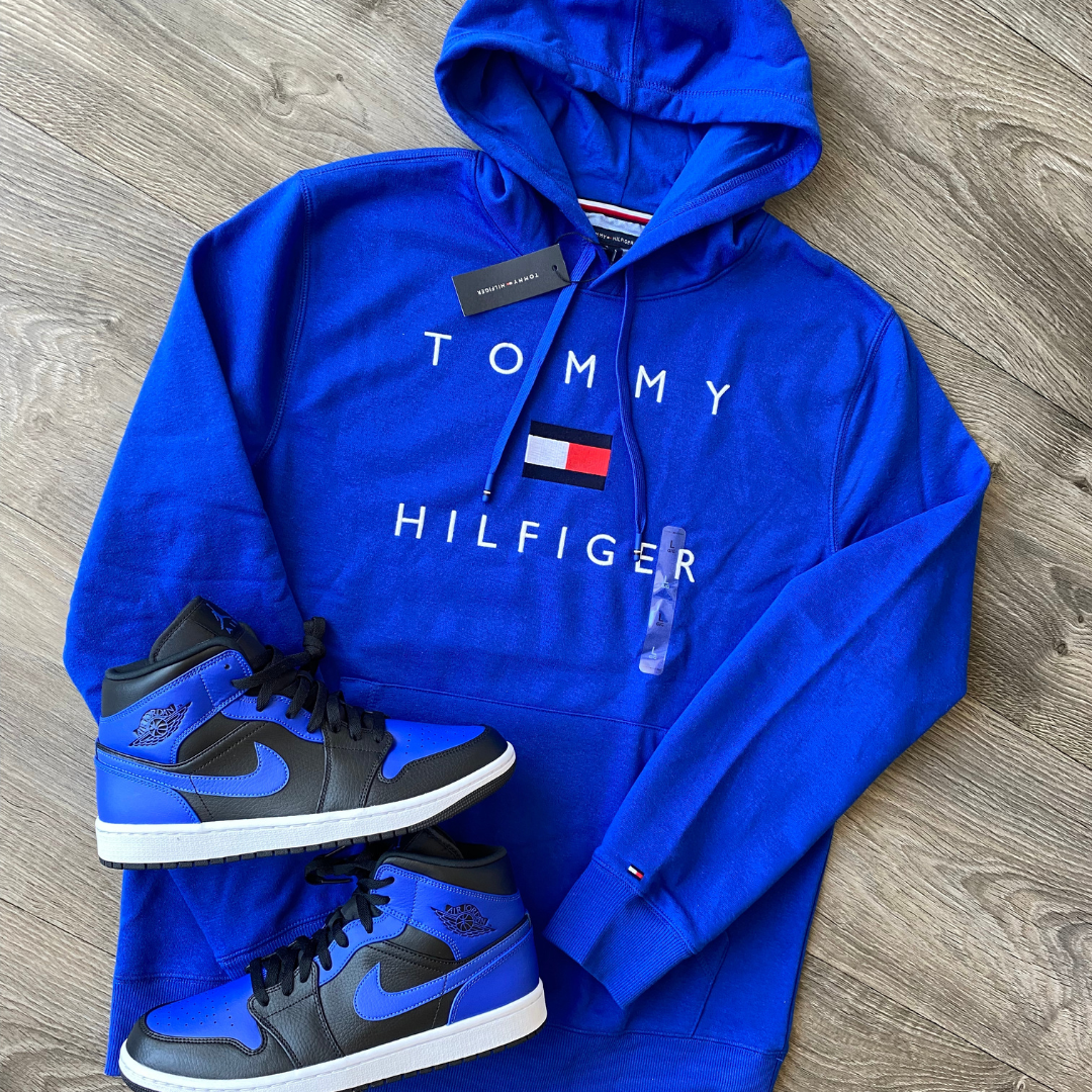 TOMMY HILFIGER Polerón Tommy Logo Azul Tommy Hilfiger