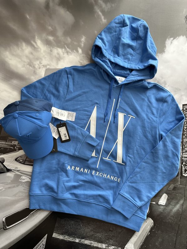 ARMANI EXCHANGE Poleron A|X Blue