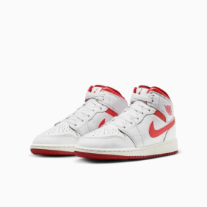 JORDAN 1 Mid SE White Dune Red