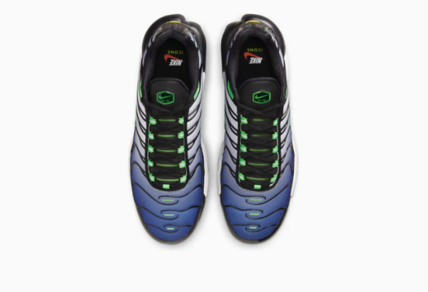 NIKE Air Max Plus Icons Deep Royal Scream Green - Imagen 2