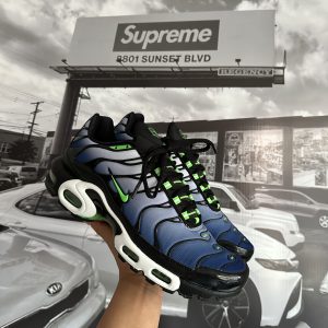NIKE Air Max Plus Icons Deep Royal Scream Green