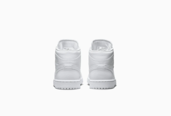 JORDAN Retro 1 Mid Triple White - Imagen 3
