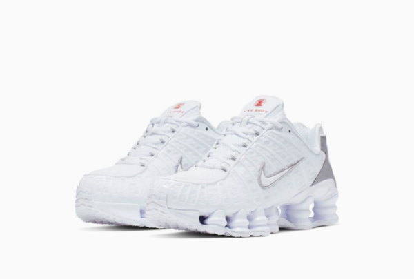 NIKE Shox TL White Silver