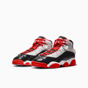 JORDAN 6 Rings White Black Team Orange