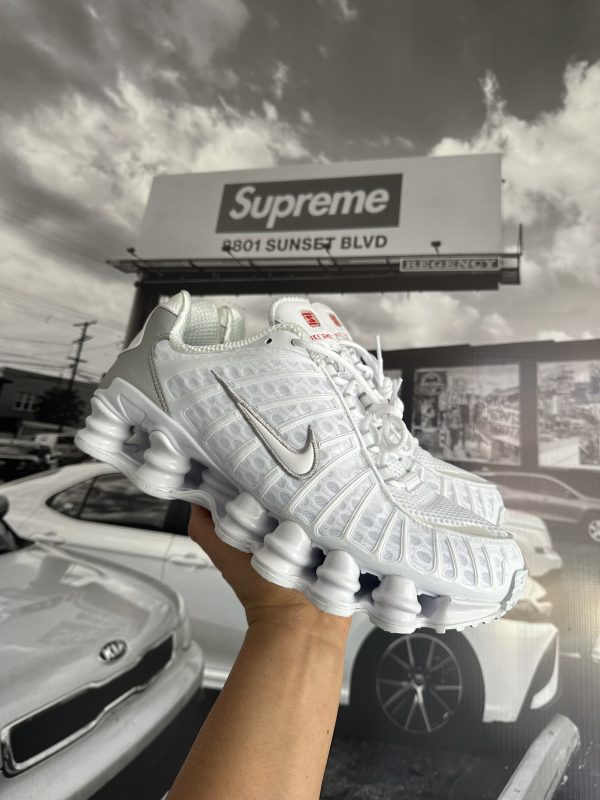 NIKE Shox TL White Silver