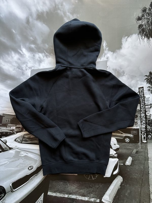NIKE TECH Fleece Pullover Hoodie Black - Imagen 3