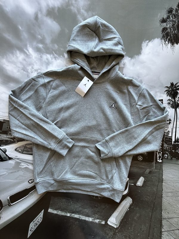 JORDAN Air Brooklyn Fleece Pullover Hoodie 'Grey'