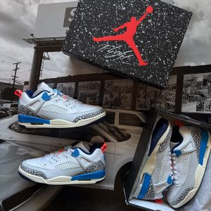 JORDAN Spizike Low Blue Void